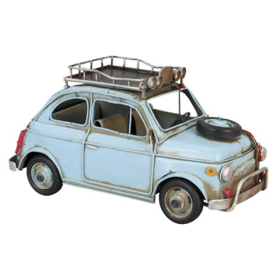 Fiat 500 lichtblauw Fiat 500 lichtblauw